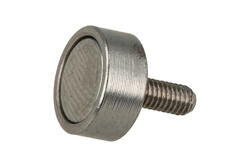 Magnet; hanger; N38; 10mm; 4,5mm; 12mm; nickel plated; Neodymium; screw M3x7.5mm Magnet; hanger; N38; 10mm; 4,5mm; 12mm; nickel plated; Neodymium; screw M3x7.5mm