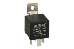 Przekaźnik; elektromagnetyczny samochodowy; AZ9731-1A-12DC1; 12V; DC; 1 styk zwierny; 40A; 12V DC; z konektorami; do gniazda; z uchwytem montażowym; 680mW; Zettler; RoHS