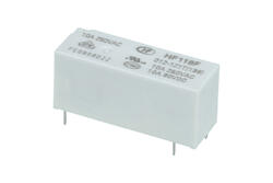Przekaźnik; elektromagnetyczny miniaturowy; HF118F-012-1Z1T (JQX68; HF68); 12V; DC; 1 styk przełączny; 10A; 250V AC; 10A; 30V DC; do druku (PCB); Hongfa; RoHS