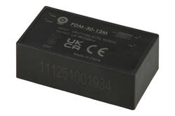 Przetwornica; PDM-30-12M; 30W; 85÷305V AC; 12V DC; 2,5A; do druku; AC/DC; MPL Przetwornica; PDM-30-12M; 30W; 85÷305V AC; 12V DC; 2,5A; do druku; AC/DC; MPL