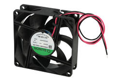 Fan; EE80252BX-000U-A99; 80x80x25mm; ball bearing; 24V; DC; 1,97W; 76,5m3/h; 40dB; 82mA; 3600RPM; 2 wires; Sunon; RoHS; 10÷27,6V; 300mm Fan; EE80252BX-000U-A99; 80x80x25mm; ball bearing; 24V; DC; 1,97W; 76,5m3/h; 40dB; 82mA; 3600RPM; 2 wires; Sunon; RoHS; 10÷27,6V; 300mm