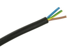 Przewód; sterowniczy; H07RN-F; 3x1,00mm2; linka; Cu; czarny; okrągły; guma; 10,7mm; 450/750V; Helukabel; RoHS Przewód; sterowniczy; H07RN-F; 3x1,00mm2; linka; Cu; czarny; okrągły; guma; 10,7mm; 450/750V; Helukabel; RoHS