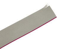 Wire; flat; płaski AWG28/20 HQ; 20x0,09mm2; 0,09mm2; gray; PVC; tape; core spacing 1,27mm; max +105°C; 300V; 30,5m spool; RoHS Wire; flat; płaski AWG28/20 HQ; 20x0,09mm2; 0,09mm2; gray; PVC; tape; core spacing 1,27mm; max +105°C; 300V; 30,5m spool; RoHS