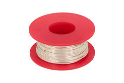 Silver plated wire; DSM08-22mb; solid; Cu; silver plated; 0,8mm; -200...+800°C; 100g spool; Innovator; RoHS Silver plated wire; DSM08-22mb; solid; Cu; silver plated; 0,8mm; -200...+800°C; 100g spool; Innovator; RoHS