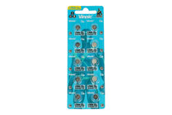 Bateria; alkaliczna; LR626 AG4; 1,5V; 21mAh; blister; fi 6,8x2,6mm; Vinnic; AG4; LR626