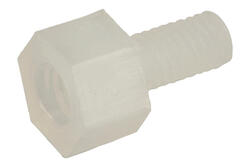 Spacers; KLS8-0214-M3-04; M3; external/internal; 4mm; 6mm; 3mm; screwed spacer sleeve; hexagonal; nylon; KLS; RoHS Spacers; KLS8-0214-M3-04; M3; external/internal; 4mm; 6mm; 3mm; screwed spacer sleeve; hexagonal; nylon; KLS; RoHS
