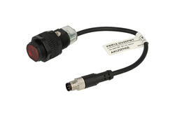 Czujnik; fotoelektryczny; PSM18-DV40P-WT; PNP; NO; odbiciowy; 100÷400mm; 10÷30V; DC; 100mA; cylindryczny plastikowy; fi 18mm; Akusense; RoHS
