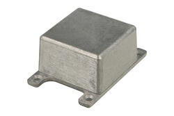 Enclosure; multipurpose; G0470F; aluminum; 50,8mm; 50,8mm; 31,8mm; natural; trapezoidal; mounting brackets; Gainta; RoHS