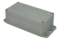 Obudowa; uniwersalna; A368MF-IP68; poliwęglan; 160mm; 80mm; 55mm; IP68; jasnoszary; z uszczelką wylewaną; z tulejkami mosiężnymi; Gainta; RoHS