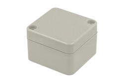 Enclosure; multipurpose; P250-IP68; polycarbonate; 52mm; 50mm; 35mm; IP68; light gray; Gainta; RoHS