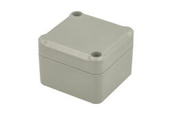 Enclosure; multipurpose; Z116J PS; PS; 51mm; 49mm; 36mm; IP65; light gray; Kradex; RoHS