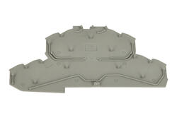 End cover; 2002-2491; grey; Wago; RoHS