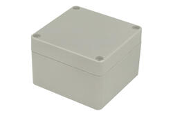 Enclosure; multipurpose; P256-IP68; polycarbonate; 82mm; 80mm; 55mm; IP68; light gray; Gainta; RoHS