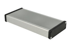 Obudowa; uniwersalna; HM1455L2202; aluminium; 220mm; 103mm; 30,5mm; IP54; naturalny; zaślepki czarne ABS; zdejmowany panel; Hammond; RoHS Obudowa; uniwersalna; HM1455L2202; aluminium; 220mm; 103mm; 30,5mm; IP54; naturalny; zaślepki czarne ABS; zdejmowany panel; Hammond; RoHS