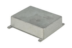 Enclosure; multipurpose; G0473F; aluminum; 119mm; 93,5mm; 34mm; natural; trapezoidal; mounting brackets; Gainta; RoHS