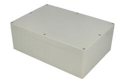 Enclosure; multipurpose; P2385-IP68; polycarbonate; 265mm; 186mm; 95mm; IP68; light gray; Gainta; RoHS Enclosure; multipurpose; P2385-IP68; polycarbonate; 265mm; 186mm; 95mm; IP68; light gray; Gainta; RoHS