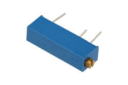 Potentiometer; helitrim; mounting; multi turns; 3006P-104; 100kohm; linear; 10%; 0,5W; through-hole (THT); cermet; 3006 19mm; RoHS