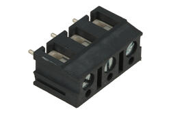 Łączówka; AK110/3 DS-7,5-V-B; 3 tory; R=7,50mm; 12,5mm; 20A; 300V; przewlekany (THT); proste; otwór okrągły; śruba prosta; śrubowy; 0,2÷2,5mm2; czarny; PTR Messtechnik; RoHS Łączówka; AK110/3 DS-7,5-V-B; 3 tory; R=7,50mm; 12,5mm; 20A; 300V; przewlekany (THT); proste; otwór okrągły; śruba prosta; śrubowy; 0,2÷2,5mm2; czarny; PTR Messtechnik; RoHS