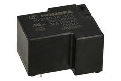 Przekaźnik; elektromagnetyczny przemysłowy; HF2150-1A-12DE; 12V; DC; 1 styk zwierny; 30A; do druku (PCB); Hongfa; RoHS Przekaźnik; elektromagnetyczny przemysłowy; HF2150-1A-12DE; 12V; DC; 1 styk zwierny; 30A; do druku (PCB); Hongfa; RoHS