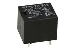Przekaźnik; elektromagnetyczny miniaturowy; NT73-2CS12-24; 24V; DC; 1 styk przełączny; 12A; 125V AC; 12A; 28V DC; do druku (PCB); Forward Relays; RoHS Przekaźnik; elektromagnetyczny miniaturowy; NT73-2CS12-24; 24V; DC; 1 styk przełączny; 12A; 125V AC; 12A; 28V DC; do druku (PCB); Forward Relays; RoHS