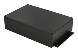 Obudowa; uniwersalna; BS11MFBK; aluminium; 222mm; 146mm; 55mm; IP66; czarny; kołnierz montażowy; Gainta; RoHS Obudowa; uniwersalna; BS11MFBK; aluminium; 222mm; 146mm; 55mm; IP66; czarny; kołnierz montażowy; Gainta; RoHS