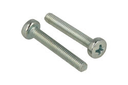 Screw; WWKM320; M3; 20mm; 22mm; cylindrical; philips (+); galvanised steel