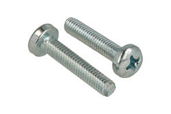 Screw; WWK; M4; 20mm; 23mm; cylindrical; philips (+); galvanised steel; BN384; RoHS