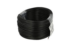 Wire; equipment; H05V-K (LgY); 1 core; stranded; Cu; 0,75mm2; black; PVC; -40...+70°C; 300/500V; 100m reel; Zamel Cet; RoHS; 2,7mm; 1x0,75mm2 Wire; equipment; H05V-K (LgY); 1 core; stranded; Cu; 0,75mm2; black; PVC; -40...+70°C; 300/500V; 100m reel; Zamel Cet; RoHS; 2,7mm; 1x0,75mm2