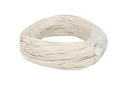 Przewód; montażowy; H05V-K (LgY); 1 żyła; linka; Cu; 0,50mm2; biały; PVC; -40...+70°C; 300/500V; zwój 100m; Zamel Cet; RoHS; 2,5mm; 1x0,50mm2 Przewód; montażowy; H05V-K (LgY); 1 żyła; linka; Cu; 0,50mm2; biały; PVC; -40...+70°C; 300/500V; zwój 100m; Zamel Cet; RoHS; 2,5mm; 1x0,50mm2