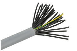 Przewód; sterowniczy; JZ-500; 25G0,5mm2; linka; Cu; szary; okrągły; PVC; 12,6mm; 500V; Helukabel; RoHS Przewód; sterowniczy; JZ-500; 25G0,5mm2; linka; Cu; szary; okrągły; PVC; 12,6mm; 500V; Helukabel; RoHS