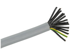 Wire; mains; JZ-500; 14Gx1.5mm2; stranded; Cu; gray; round; PVC; 13mm; 500V; Helukabel; RoHS Wire; mains; JZ-500; 14Gx1.5mm2; stranded; Cu; gray; round; PVC; 13mm; 500V; Helukabel; RoHS