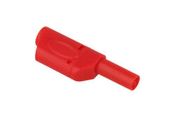 Wtyk bananowy; 4mm; 25.502.1; czerwony; bezpieczny; 54mm; wtykany (gniazdo bananowe 4mm); lutowany; 32A; 1000V; mosiądz niklowany; PA; Amass; RoHS Wtyk bananowy; 4mm; 25.502.1; czerwony; bezpieczny; 54mm; wtykany (gniazdo bananowe 4mm); lutowany; 32A; 1000V; mosiądz niklowany; PA; Amass; RoHS