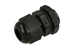 Cable gland; PG09; nylon; IP68; black; PG9; 4,5÷7mm; 15,3mm; with PG type thread; Howo; RoHS