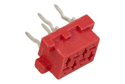 Socket; Micro-Match; MMG-04; 4 ways; 2x2; straight; 1,27mm; tinned; through hole; 1A; 100V; Connfly; RoHS Socket; Micro-Match; MMG-04; 4 ways; 2x2; straight; 1,27mm; tinned; through hole; 1A; 100V; Connfly; RoHS