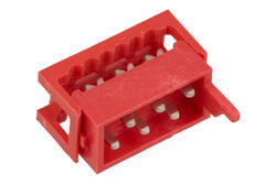 Plug; Micro-Match; MMW-06; 6 ways; 2x3; straight; 1,27mm; tinned; for flat cable; crimped; 1A; 100V; Connfly; RoHS Plug; Micro-Match; MMW-06; 6 ways; 2x3; straight; 1,27mm; tinned; for flat cable; crimped; 1A; 100V; Connfly; RoHS