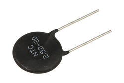 NTC thermistor; protective; NTC2R5D-20; 2,5ohm; 8A; through-hole (THT); diam.22mm; 10mm; -55...+200°C; Vatronics; RoHS NTC thermistor; protective; NTC2R5D-20; 2,5ohm; 8A; through-hole (THT); diam.22mm; 10mm; -55...+200°C; Vatronics; RoHS
