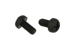 Screw; KLS8-0318-PF-M3-06B; M3; 6mm; 8,5mm; cylindrical; philips (+); nylon; black; KLS; RoHS Screw; KLS8-0318-PF-M3-06B; M3; 6mm; 8,5mm; cylindrical; philips (+); nylon; black; KLS; RoHS