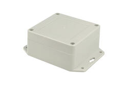 Obudowa; uniwersalna; ZP90.90.45UJH TM ABS; ABS; 150mm; 100mm; 75mm; IP65; jasnoszary; z tulejkami mosiężnymi; Kradex; RoHS Obudowa; uniwersalna; ZP90.90.45UJH TM ABS; ABS; 150mm; 100mm; 75mm; IP65; jasnoszary; z tulejkami mosiężnymi; Kradex; RoHS