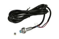 Sensor; Hall-effect; proximity; SM8-31010PA; PNP; NO; fi 8mm; 10mm; 5÷24V; DC; cylindrical metal; flush type; with 2m cable; Greegoo; RoHS Sensor; Hall-effect; proximity; SM8-31010PA; PNP; NO; fi 8mm; 10mm; 5÷24V; DC; cylindrical metal; flush type; with 2m cable; Greegoo; RoHS