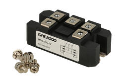 Mostek prostowniczy; 3-fazowy; MDS-100-12; 100A; 1200V; przykręcany; 80x40x32mm; Greegoo; RoHS Mostek prostowniczy; 3-fazowy; MDS-100-12; 100A; 1200V; przykręcany; 80x40x32mm; Greegoo; RoHS