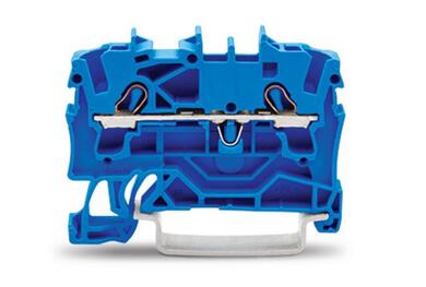 Złączka; na szynę DIN; 2002-1204; niebieski; sprężynowy; Push-in CAGE CLAMP®; 0,25÷4mm2; 24A; 800V; 1 tor; 2; na szynę DIN TS35; Wago; RoHS Złączka; na szynę DIN; 2002-1204; niebieski; sprężynowy; Push-in CAGE CLAMP®; 0,25÷4mm2; 24A; 800V; 1 tor; 2; na szynę DIN TS35; Wago; RoHS