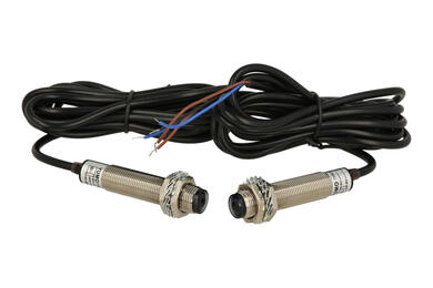 Czujnik; fotoelektryczny; G12-3C3NA; NPN; NO; bariera (nadajnik-odbiornik); 3m; 10÷30V; DC; 200mA; cylindryczny metalowy; fi 12mm; z przewodem 2mb; YUMO; RoHS Czujnik; fotoelektryczny; G12-3C3NA; NPN; NO; bariera (nadajnik-odbiornik); 3m; 10÷30V; DC; 200mA; cylindryczny metalowy; fi 12mm; z przewodem 2mb; YUMO; RoHS