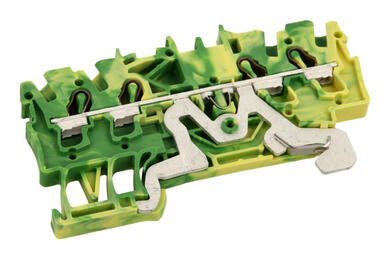 Złączka; na szynę DIN; 2002-1407; zielono-żółty; sprężynowy; Push-in CAGE CLAMP®; 0,25÷4mm2; 24A; 800V; 1 tor; 4; na szynę DIN TS35; Wago; RoHS Złączka; na szynę DIN; 2002-1407; zielono-żółty; sprężynowy; Push-in CAGE CLAMP®; 0,25÷4mm2; 24A; 800V; 1 tor; 4; na szynę DIN TS35; Wago; RoHS