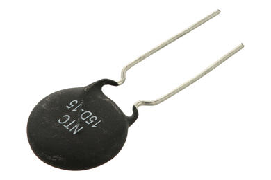 Termistor NTC; zabezpieczający; NTC15D-15; 15ohm; 4A; przewlekany (THT); fi 14,5mm; 7,5mm; -55...+200°C; Ruilon; RoHS Termistor NTC; zabezpieczający; NTC15D-15; 15ohm; 4A; przewlekany (THT); fi 14,5mm; 7,5mm; -55...+200°C; Ruilon; RoHS