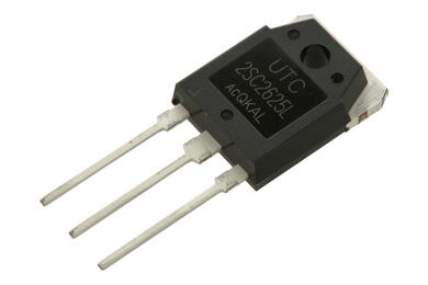 Transistor; bipolar; 2SC2625; NPN; 10A; 400V; 80W; TO247AD (TO3P); through hole (THT); UTC; RoHS Transistor; bipolar; 2SC2625; NPN; 10A; 400V; 80W; TO247AD (TO3P); through hole (THT); UTC; RoHS
