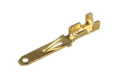 Connector; 2,8x0,5mm; 1÷1,5mm2; flat male; uninsulated; KPNM28Z; straight; for cable; crimped; 1 way