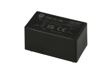 Przetwornica; PDM-10-12M; 10W; 85÷305V AC; 12V DC; 830mA; do druku; AC/DC; MPL