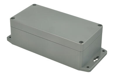 Obudowa; uniwersalna; A368MF-IP68; poliwęglan; 160mm; 80mm; 55mm; IP68; jasnoszary; z uszczelką wylewaną; z tulejkami mosiężnymi; Gainta; RoHS Obudowa; uniwersalna; A368MF-IP68; poliwęglan; 160mm; 80mm; 55mm; IP68; jasnoszary; z uszczelką wylewaną; z tulejkami mosiężnymi; Gainta; RoHS