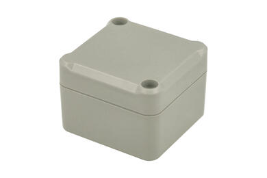 Enclosure; multipurpose; Z116J PS; PS; 51mm; 49mm; 36mm; IP65; light gray; Kradex; RoHS Enclosure; multipurpose; Z116J PS; PS; 51mm; 49mm; 36mm; IP65; light gray; Kradex; RoHS