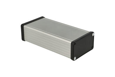 Obudowa; uniwersalna; HM1455K1602; aluminium; 160mm; 78mm; 43mm; IP54; naturalny; zaślepki czarne ABS; zdejmowany panel; Hammond; RoHS Obudowa; uniwersalna; HM1455K1602; aluminium; 160mm; 78mm; 43mm; IP54; naturalny; zaślepki czarne ABS; zdejmowany panel; Hammond; RoHS